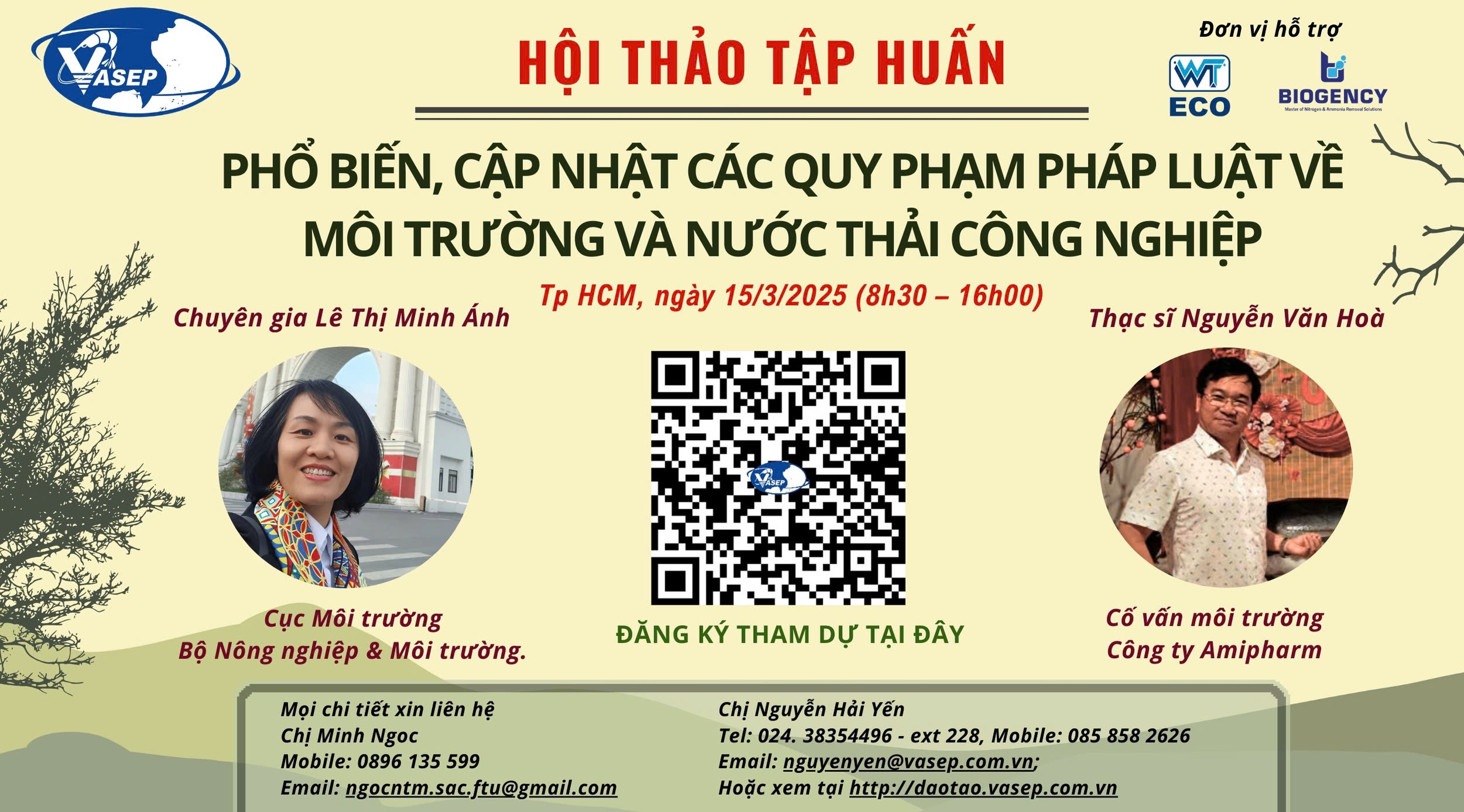 Chương trình Hội thảo tập huấn: 